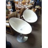 2 Eros Kartell retro style chairs
