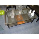 Copper and black coffee table x 2