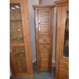 6ft Oak hall cupboard