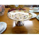 Royal Crown Derby Imari comport