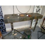 Slate effect console table 1.4m x 0.4m