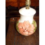 Moorcroft Magnolia Floral Lamp