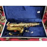 Vintage Cased Saxophone