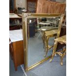 Gilt wall mirror 1.3m x 1.1m