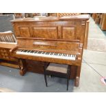 Walnut piano by Thiirmer