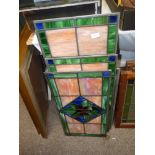 Collection of Stained Glass Panels