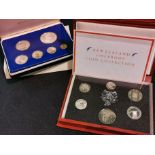 British Virgin Island Proof Coin Set & New Zealand Set