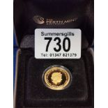 Boxed 25 Dollar Australian Gold Coin - 9g