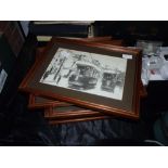 Set of Vintage Photographic Prints of York