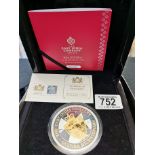 2016 Guinea 5-Ounce Silver Proof Coin