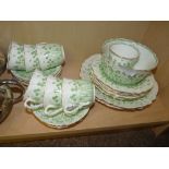 1920's Foley China Green Tea Service - 9806