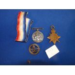 First World War Medals - A Jackson 131520 ABRN