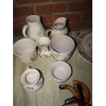 Set of Seven Poole Pottery Jugs & Vases