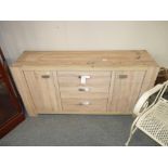 Oak effect sideboard