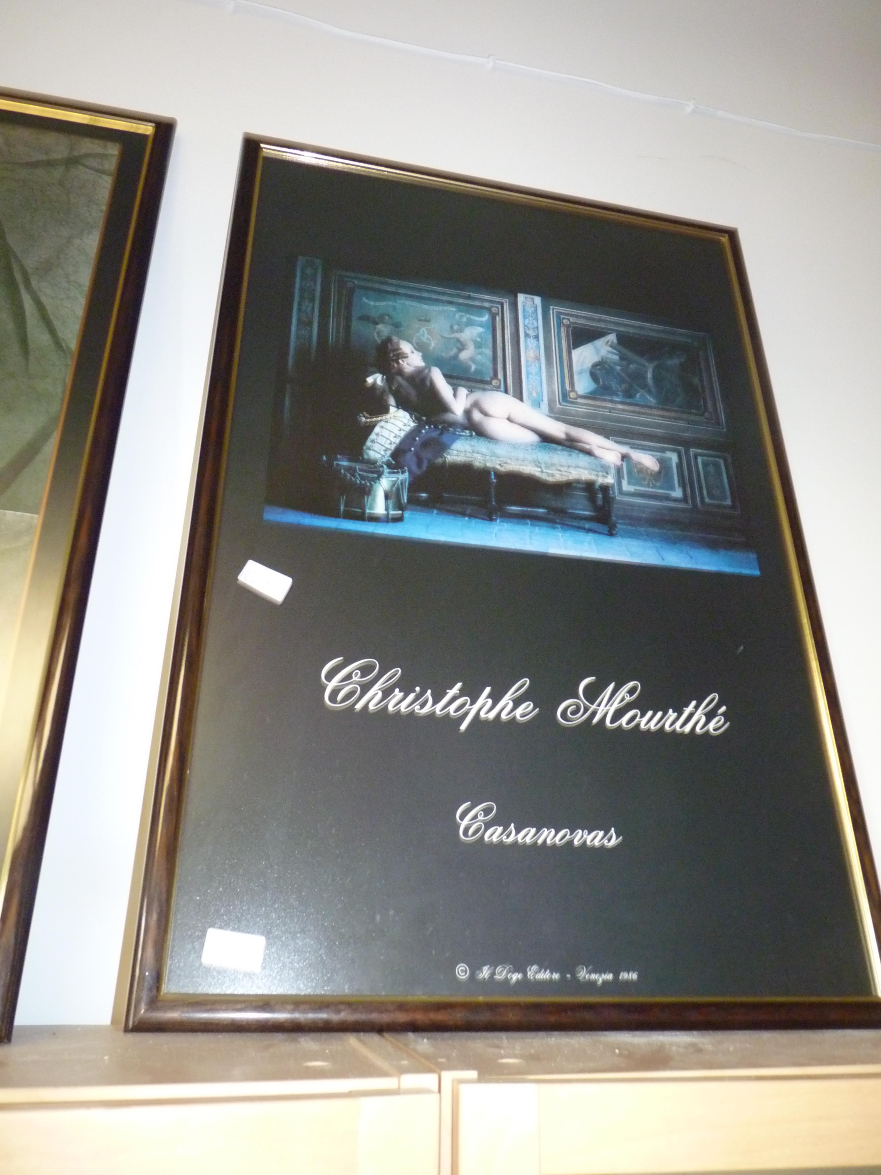 Christophe Mourthe 1986 Casanovas Fashion Art Print