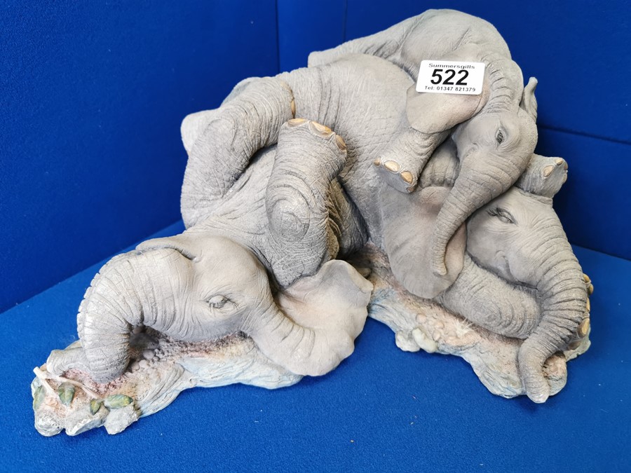 Tuskers Slumberzzz Elephant Sculpture