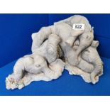 Tuskers Slumberzzz Elephant Sculpture