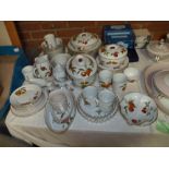 Set of Royal Worcester Evesham Dinner & Tea Ware