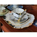 Shelley Tall Trees Quad Tea Set