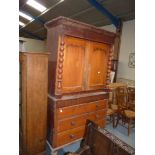 Antique linen press