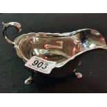 Birmingham Silver Gravy Boat - 189g