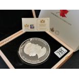 Boxed 1kg 2014 $250 Fine Silver Coin