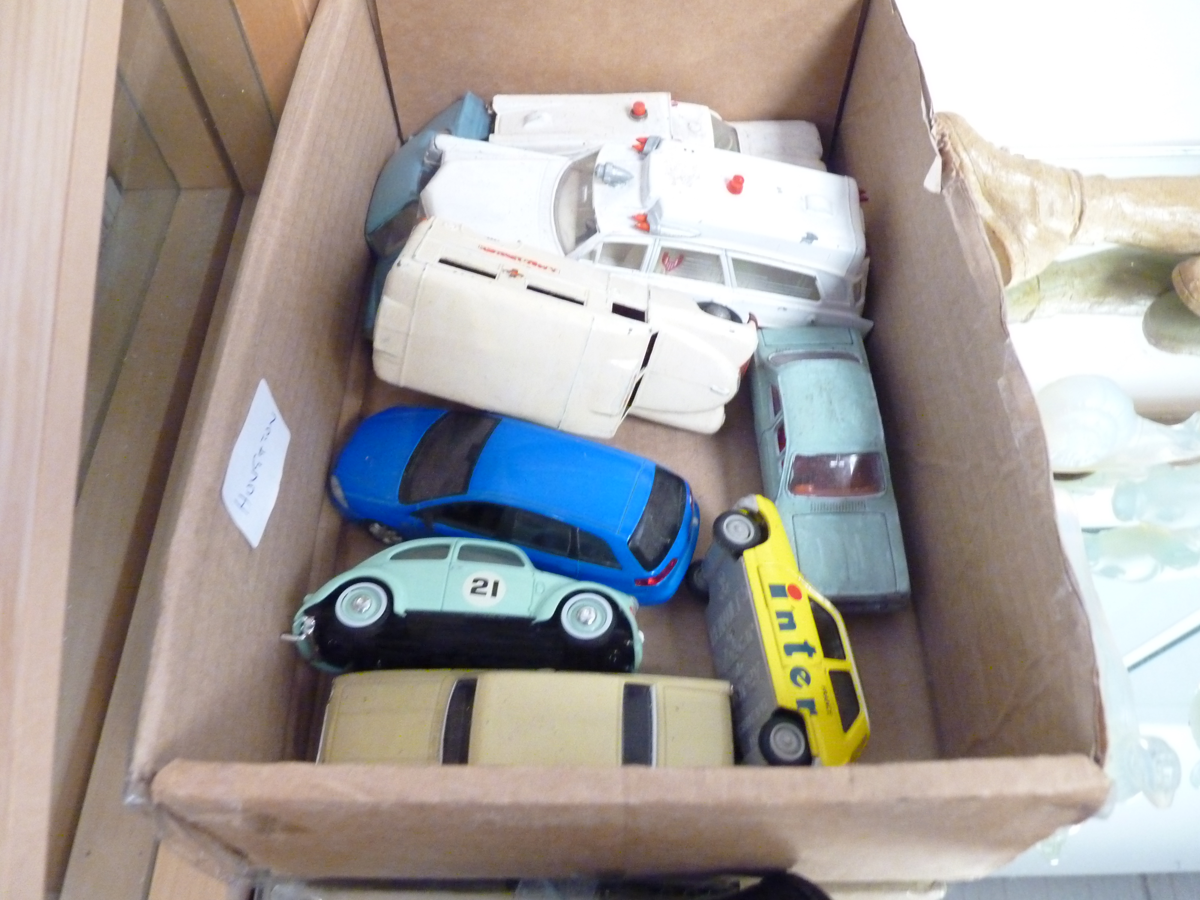 collection of Dinky and budgie die cast toys