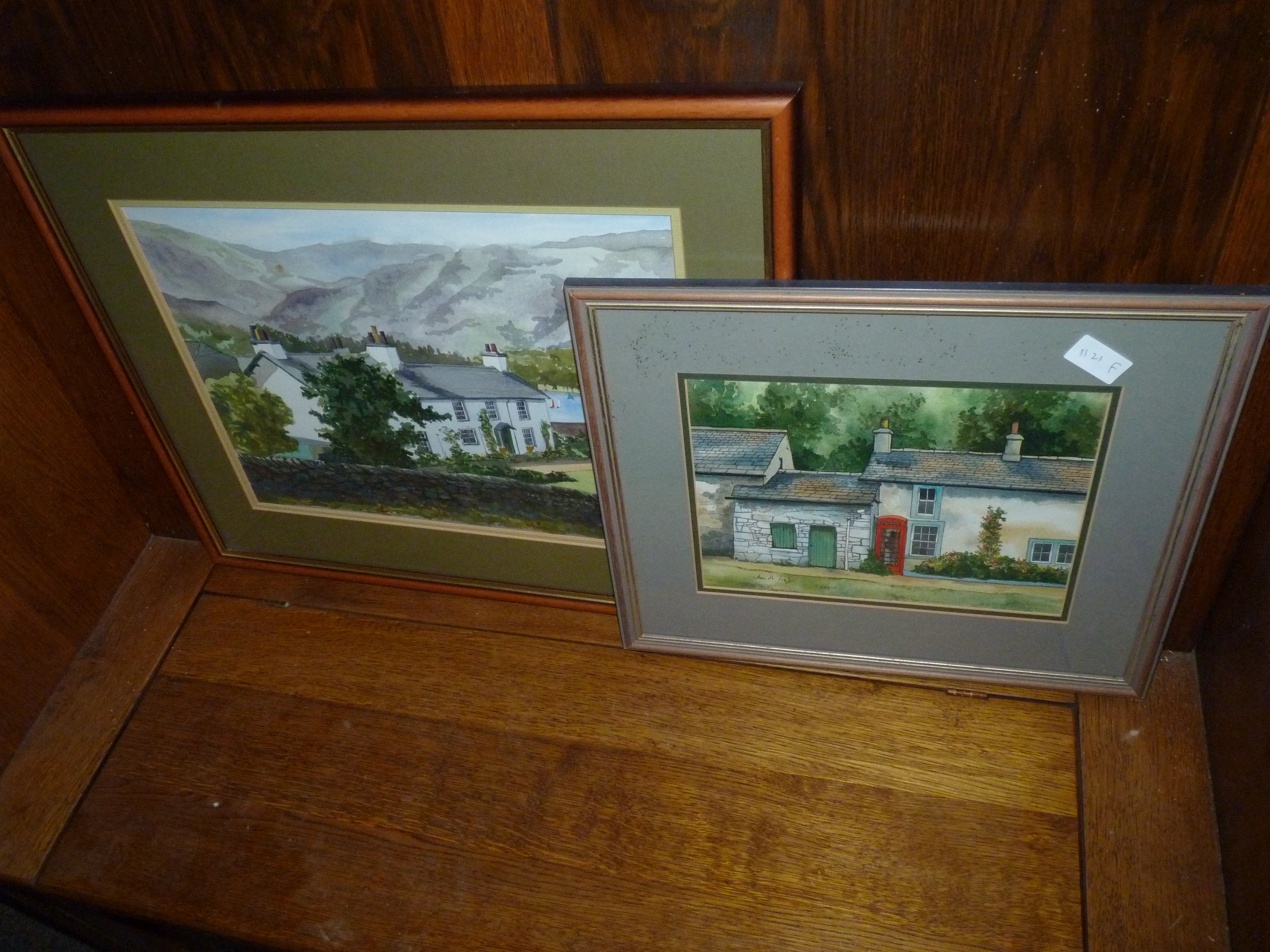 Pair of Watercolours, inc John Ives