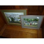 Pair of Watercolours, inc John Ives