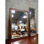 2 wall mirrors