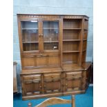 Ercol cocktail cabinet/display cabinet