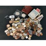 Box of Miscelleanous Coins & Banknotes