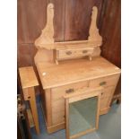 Pine dressing table