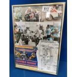 Signed Motorcycling Memorabilia inc Barry Sheene & Fogarty