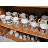 Wedgwood & Other Historical & Commemorative Mugs