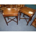 Pair of Mahogany side tables