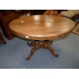 Victorian loo table