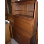 Ercol bureau/display cabinet