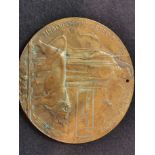 Death Plaque Coin - John William Green