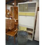 1940s kitchen cupboard and dolly tub