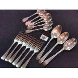 Collection of Silver Cutlery - 485g total
