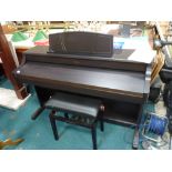 Roland HP107c Digital Piano (working)