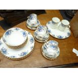 33pc As New Royal Albert Moonlight Rose Tea & Dinner Service