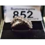 White Gold & Diamond Ring