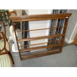 Antique oak delft rack