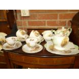 Shelley Heather Pattern Teaset