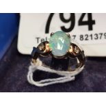 9ct Gold & Opal Ring