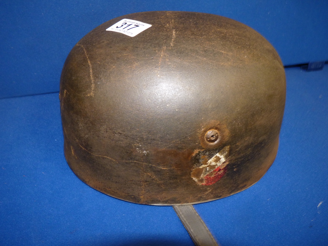 WWII German Paratrooper Helmet - Image 6 of 14