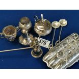 Collection of Chinese Silver & Cruet Sets