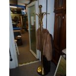 Metallic Deco-Style Coatstand